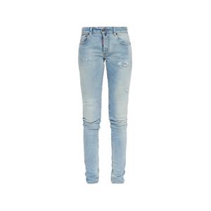 Джинсы Super Skinny с эффектом потертости
