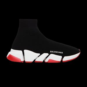 Кроссовки Balenciaga Wmns Speed 2.0 Sneaker 'Черный белый красный'