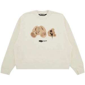 Свитеры Palm Angels Spray Bear Crewneck 'Grey/Brown'