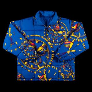 Пуховики Supreme Watches Reversible Puffy Jacket 'Royal'