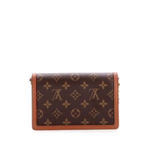 Клатч Dauphine Chain Wallet Reverse Monogram Canvas