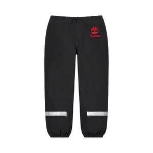 Спортивные штаны Supreme x Timberland Reflective Taping Track Pant 'Чёрный'