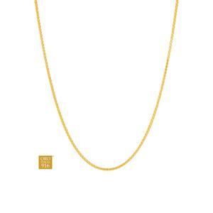 HABIB Oro Italia 916 Жёлтое золото Ожерелье GC22141225(25) (22K Gold)