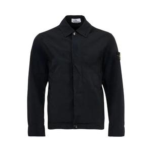 Верхняя одежда Stone Island Touch Poly-TC Jacket «Темно-синий»