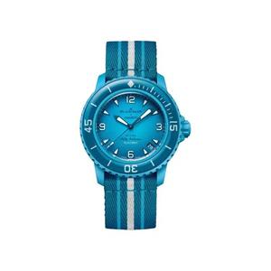 Часы Swatch x Blancpain Scuba Fifty Fathoms 'Blue Lagoon'