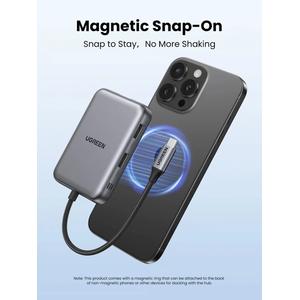 UGreen CM896 7-в-1 USB-C хаб