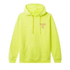 Худи Anti Social Social Club Over Thinking 21 Hoodie «Neon Green»
