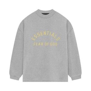 Свитшоты Fear of God Essentials Heavy Jersey Long-Sleeve T-Shirt 'Light Heather Grey'