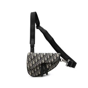 Сумка-сэтчел Mini Oblique Canvas Saddle Bag (2020 год)