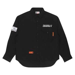 Рубашки и топы AAPE Chest Pocket Shirt 'Черный'