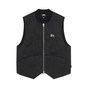 Жилеты Stussy Washed Canvas Primaloft Vest «Black»