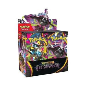 Коллекционные карточки Pokémon Mega Evolution: Pitch Black Booster Display Box (36 упаковок)