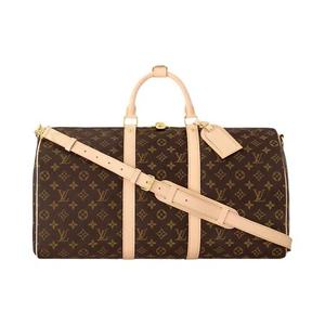 Сумки-дафлы Louis Vuitton Keepall Bandoulière 50 'Brown Monogram Canvas'