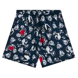 Плавки Palm Angels x Vilebrequin Bear Print Swimshorts 'Blue/White'