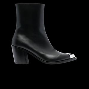 Ботинки Alexander McQueen Wmns Punk Boot 'Black Silver'