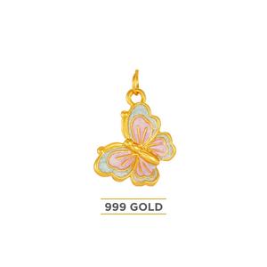 HABIB 999/24K Желтое золото Подвеска (Бабочка) 9GP01450625