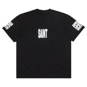 Tops GOAT Эксклюзивная футболка Paris Saint-Germain Headline Logo 'Black'