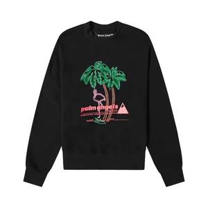 Свитера Palm Angels Ski Club Logo Print Sweatshirt 'Black/Multicolor'