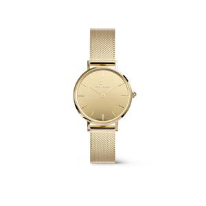 Petite Reflection Gold - Женские часы из нержавеющей стали DW Официальный аутентичный оригинал
