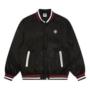 Куртки AAPE Now Moonface Logo Jacket 'Black'