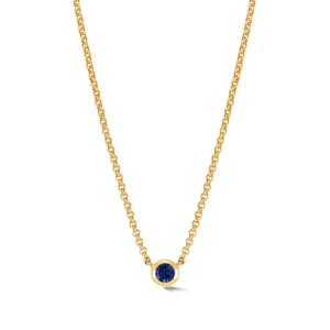 Колье Dewdrop с сапфирами