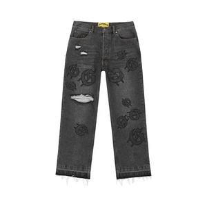 Джинсы Godspeed Scattered GS Logo Denim 'Black Wash'