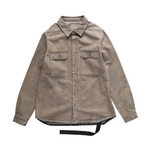 Верхняя одежда Rick Owens DRKSHDW Верхняя рубашка 'Жемчужный'