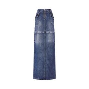 Юбки Martine Rose Zip Off Denim Skirt 'Noughties Wash'