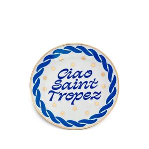 Круглая тарелка Ciao Saint Tropez