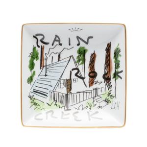 Квадратная тарелка Rain Rock Creek (13.5 см)