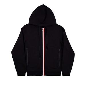 Толстовка с капюшоном и молнией Moncler Maglia Cardi 'Black'