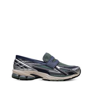Лоферы 1906L Silver Metallic/Navy/Dark Juniper