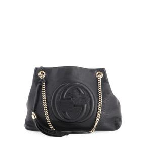 Сумка через плечо Soho Chain Strap Leather Medium