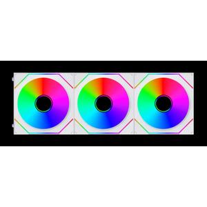 LIAN LI UNI FAN SL-INF FLEX 120mm 3 in 1 набор вентиляторов - White белый