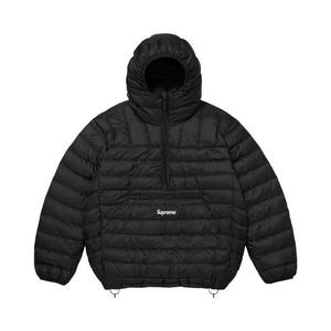 Полузастежка Supreme Micro Down Half Zip Hooded Pullover 'Black'