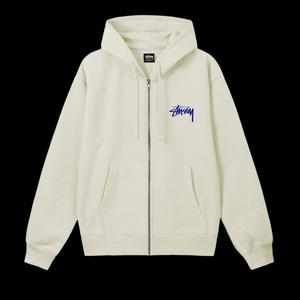 Молнии Stussy Sara Zip Hoodie 'Stone'