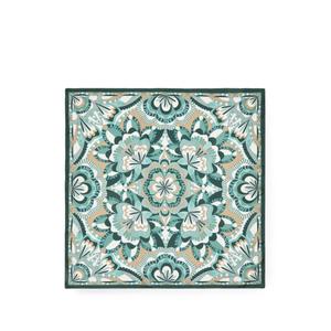 Шелковый платок Motif Floral с логотипом