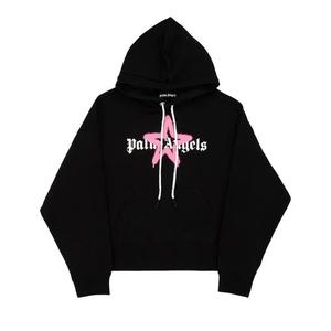 Худи Palm Angels Star Sprayed Hoodie 'Black/Pink'