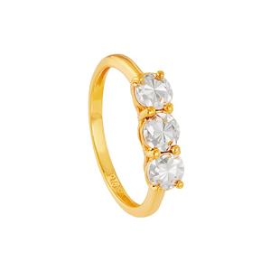 HABIB 916/22K Желтое и белое золотое кольцо 6200002YW3