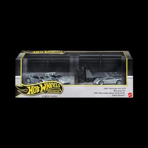 Наборы игрушек и игр Hot Wheels Premium Collector 90s Le Mans Holy Trinity Collector Display Set Jbm07