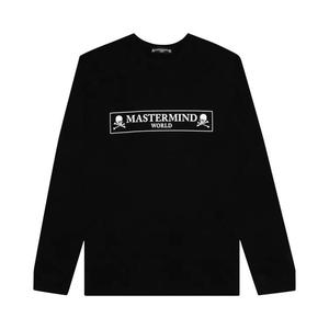 Футболки Mastermind World Boxed Logo Long-Sleeve Tee 'Черный'