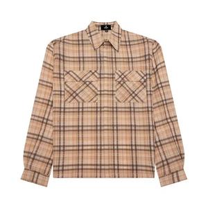 Рубашки Represent Clo Sheer Flannel Shirt 'Brown Checker'