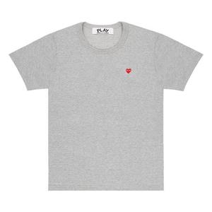 Футболки Comme des Garçons PLAY Small Heart T-Shirt 'Grey'
