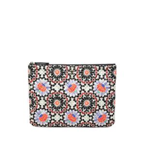 2014-2015 Dubai Paris Medium Quilted Printed Canvas O Case клатч