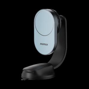 MOMAX 1-Move Qi2 25w Q.Mag магнитное беспроводное автомобильное зарядное устройство - серый