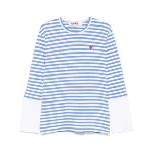 Полосатая футболка с логотипом
