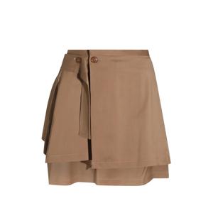 Многослойная мини-юбка Megan Kilt с запахом