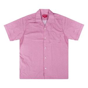 Рубашки на пуговицах Supreme Polka Dot Short-Sleeve Shirt 'Pink'