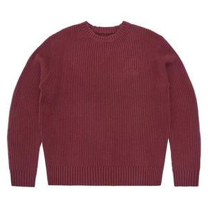 Свитеры Corteiz Crochet Applique Knit Crew 'Бургунди'
