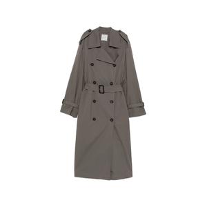 Двубортный тренч Crisp с поясом
